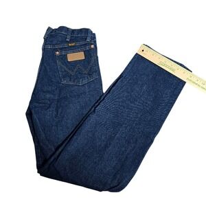 Wrangler Cowboy Cut Original Fit 13MWZPW Mens Jeans Dark Wash 32x34 Denim. 611